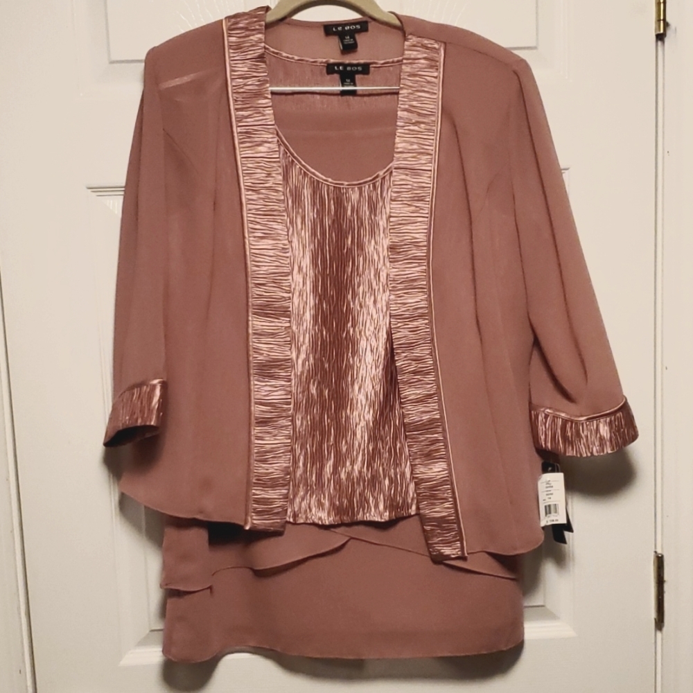 Le Bos 3-Piece Skirt Suit